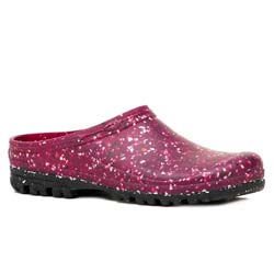 Garden clogs in rubber Raspberry